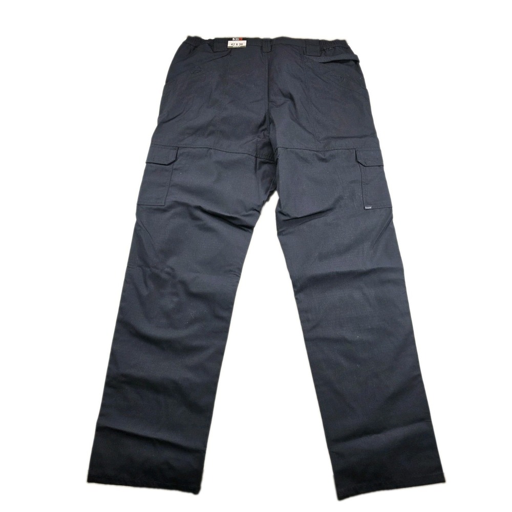 5.11 Tactical TacLite Pro Pants Mens 42x36 Dark Navy Ripstop Cargo Work EMS NWT - Picture 2 of 7